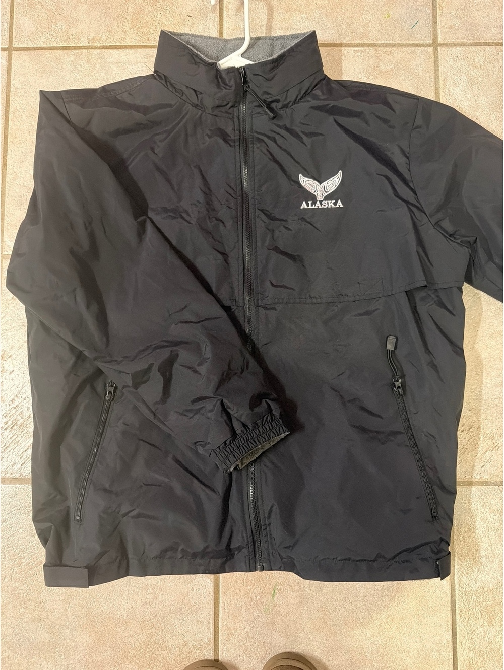 Princess Cruises Alaska Jacket Black Fleece-lined Large
